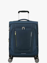 Uitbreidbare Handbagage American tourister Blauw wanderlite 158076